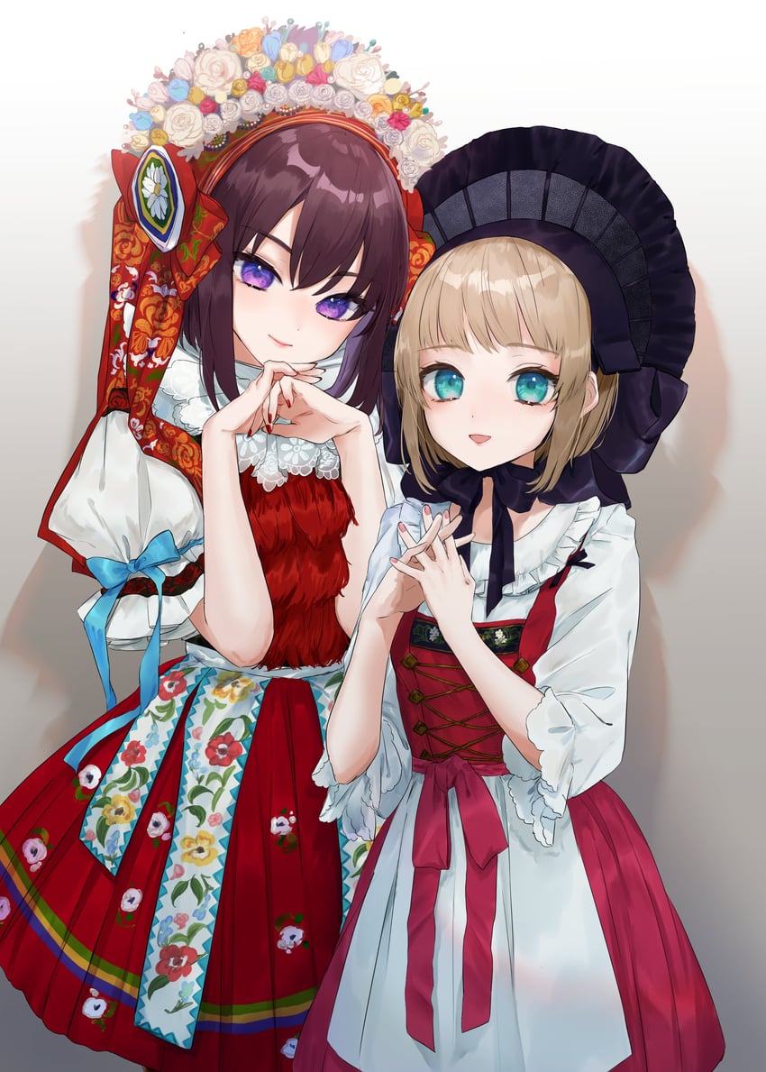 liechtenstein and czech republic (axis powers hetalia) drawn by furumachi_(_trisannkaku)