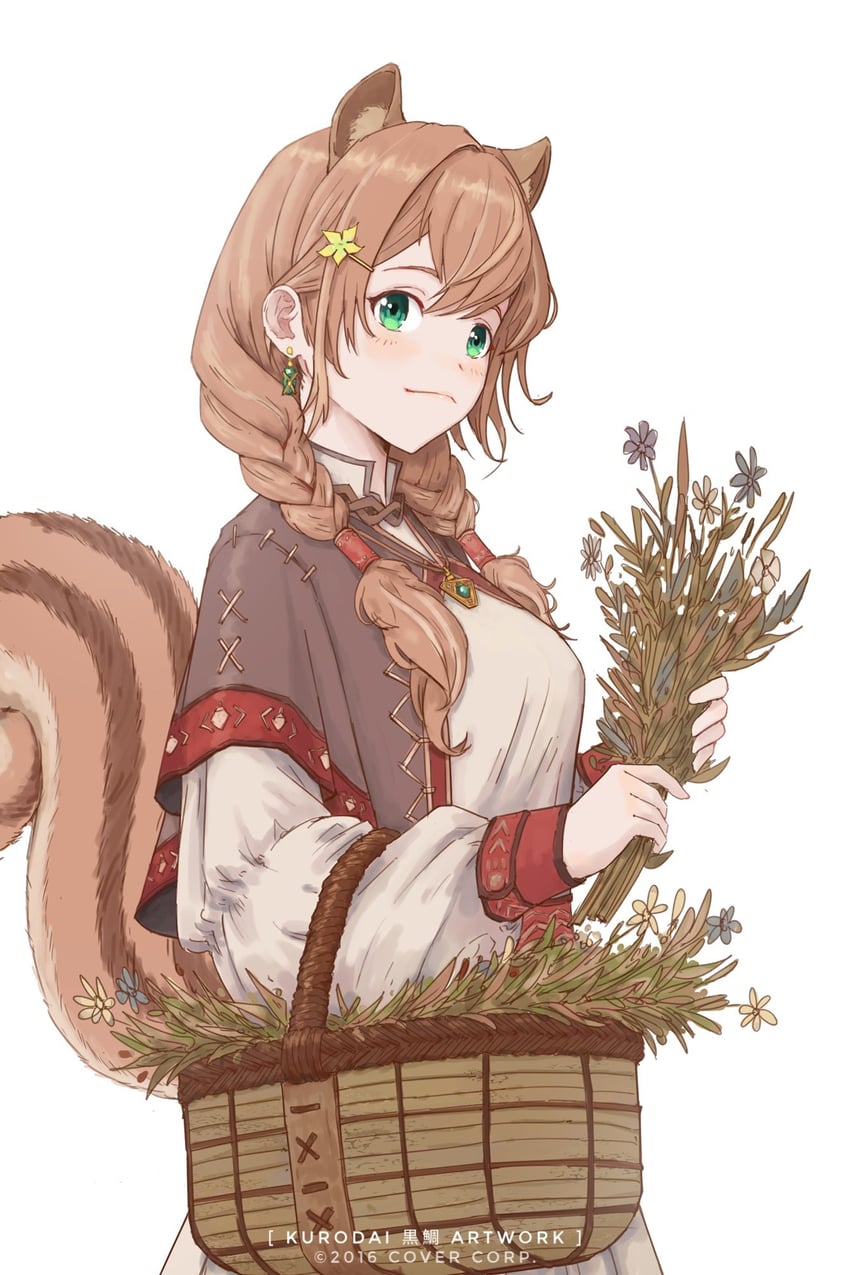 ayunda risu (hololive and 2 more) drawn by kurodai711