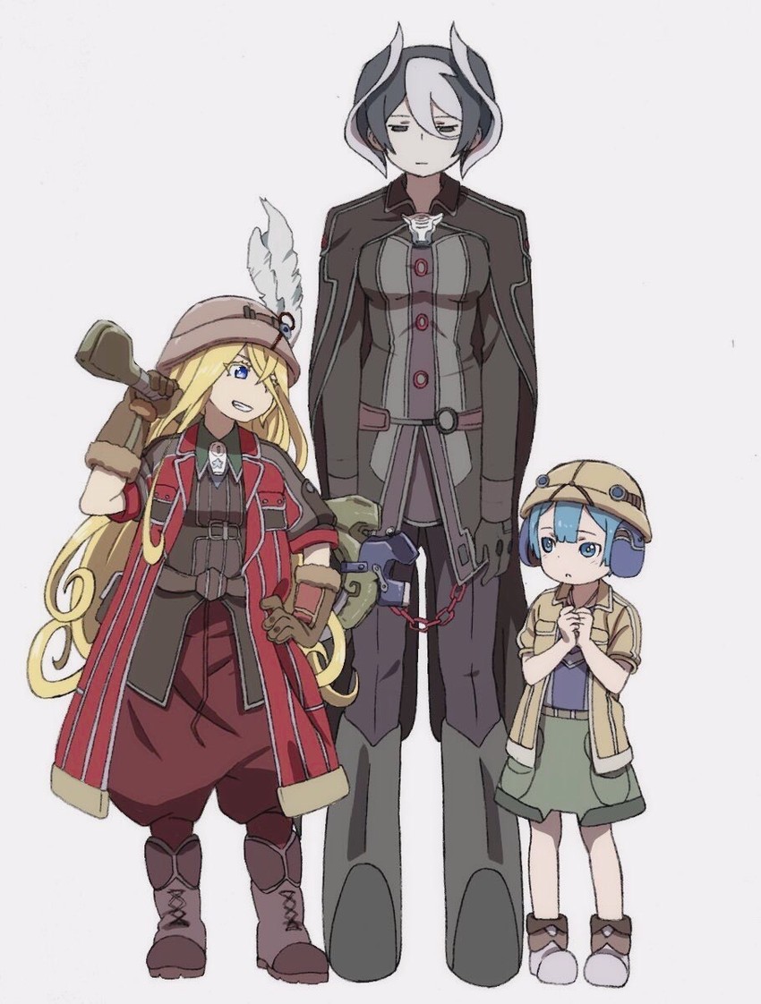 ozen, maruruk, and lyza (made in abyss) drawn by mi_(pic52pic)