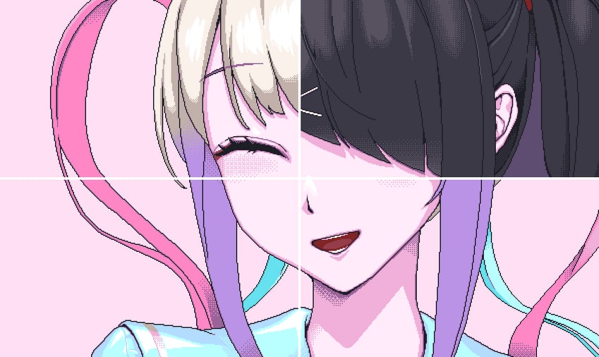 chouzetsusaikawa tenshi-chan and ame-chan (needy girl overdose) drawn by eencya