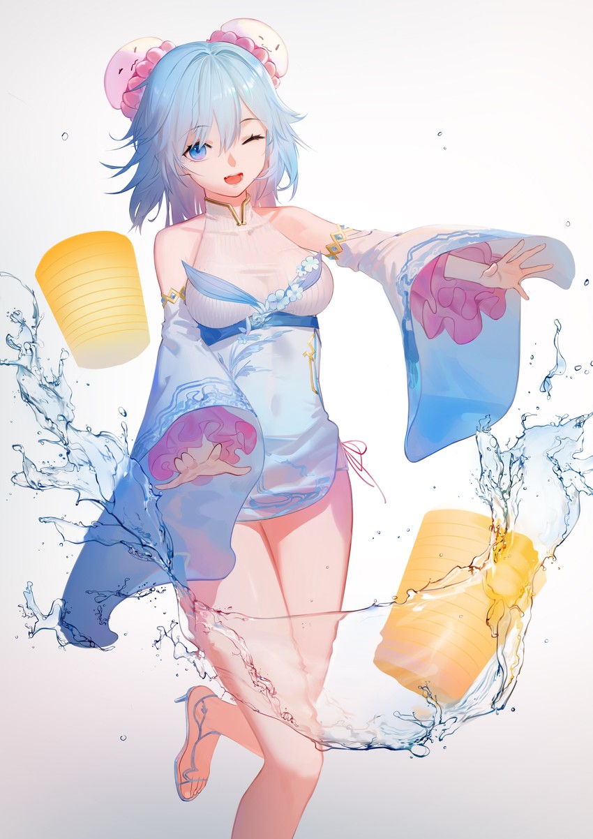 haiyi (synthesizer v and 1 more) drawn by leiq