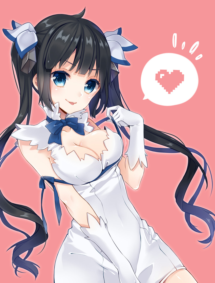 hestia (dungeon ni deai wo motomeru no wa machigatteiru darou ka) drawn by ripu_(sherypton)