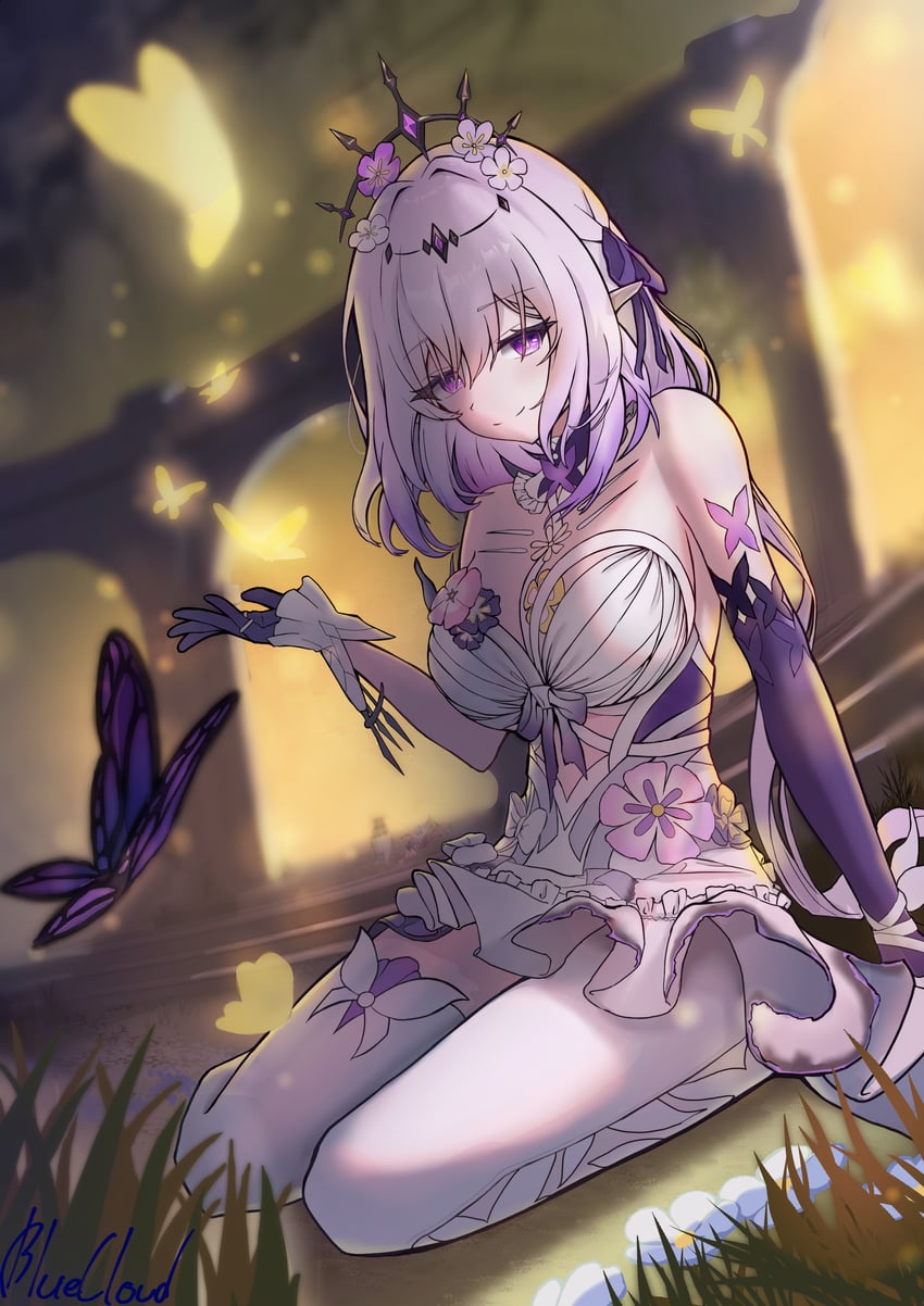 castorice (honkai and 1 more) drawn by bluecloud137