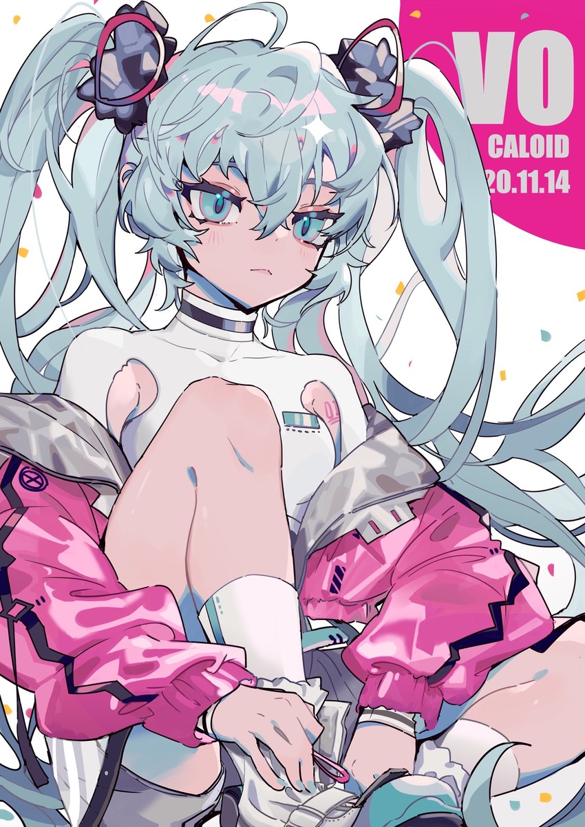 hatsune miku (vocaloid and 1 more) drawn by taowu_(20809)