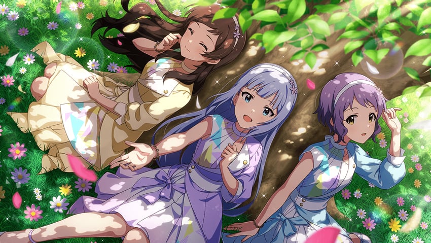 kitazawa shiho, makabe mizuki, and shiraishi tsumugi (idolmaster and 2 more)
