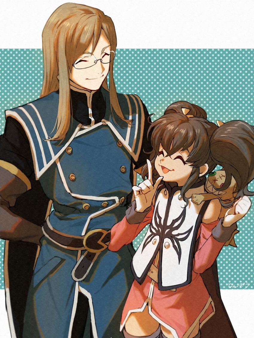 anise tatlin, jade curtiss, and tokunaga (tales of and 1 more) drawn by nanpou_(nanpou0021)