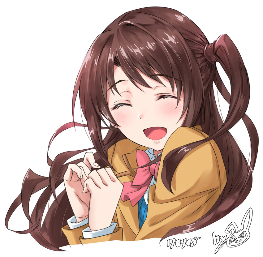 shimamura uzuki (idolmaster and 1 more) drawn by sirurabbit