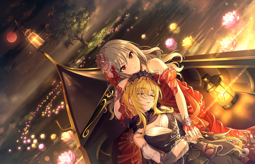 kanzaki ranko and kurosaki chitose (idolmaster and 2 more)