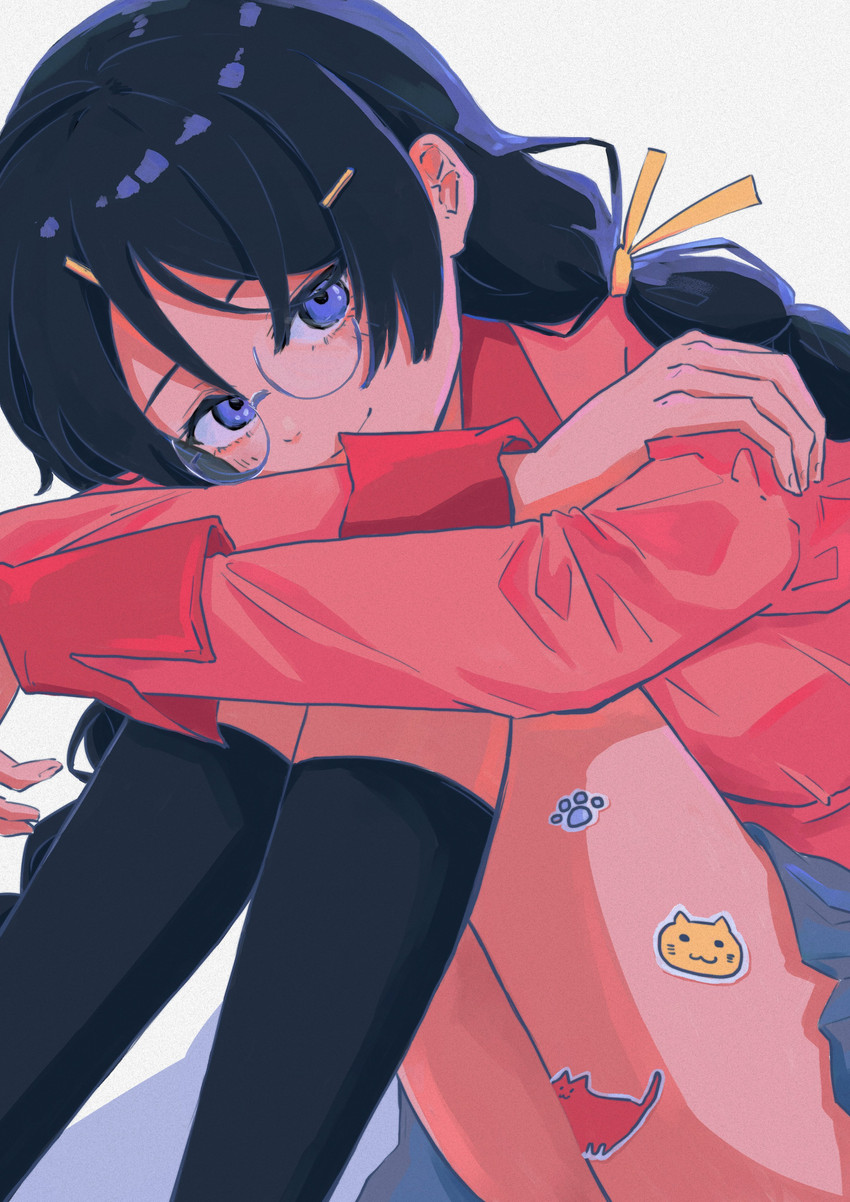 hanekawa tsubasa (monogatari and 1 more) drawn by liiii_ann