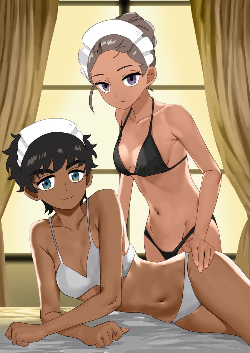vani and kanchana (gundam and 1 more) drawn by kinomiki