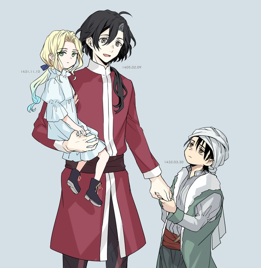 vlad iii, constantine xi, and mehmed ii (fate and 2 more) drawn by heki0529