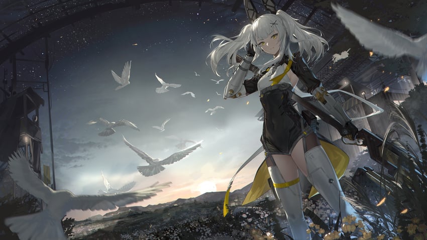 karenina and karenina: scire (punishing: gray raven) drawn by cc_xiaotintin