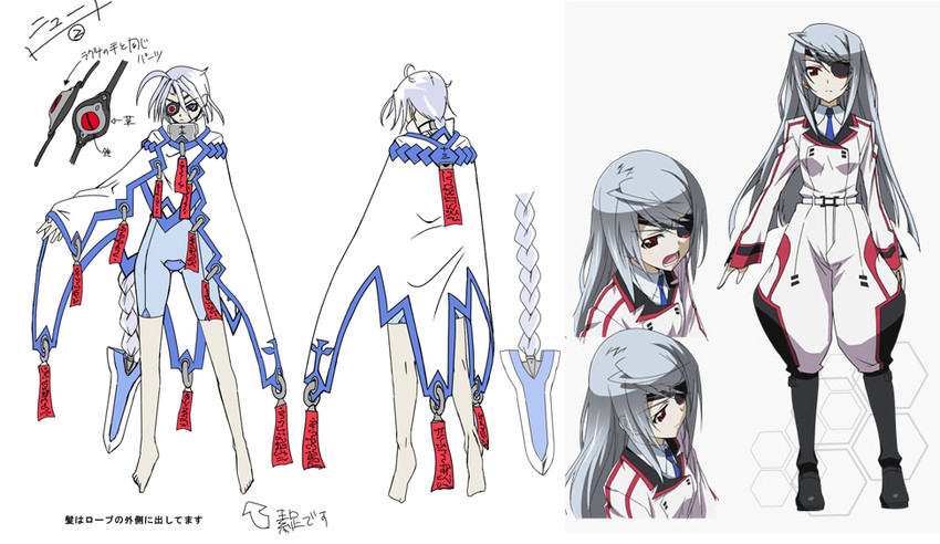 nu-13 and laura bodewig (blazblue and 1 more) drawn by kurashima_tomoyasu