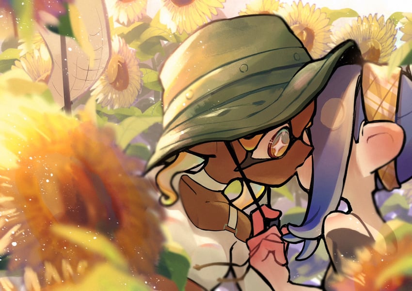 shiver and frye (splatoon and 1 more) drawn by po_(moudameda17)
