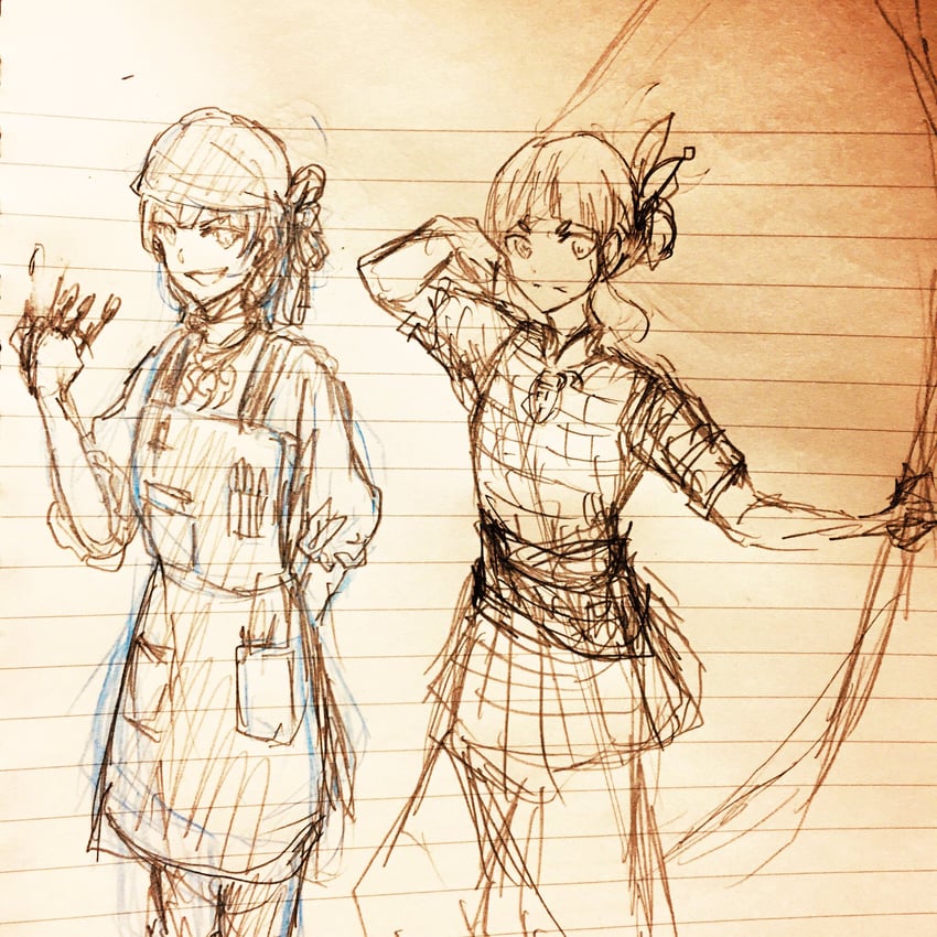 haniyasushin keiki and joutouguu mayumi (touhou) drawn by rokki_hero