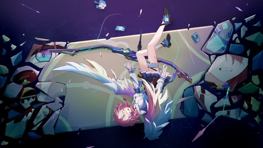 march 7th and pom-pom (honkai and 1 more) drawn by bolihaix