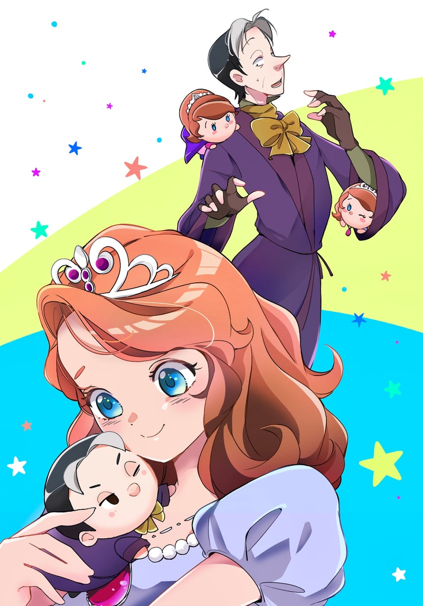 sofia and cedric (sofia the first) drawn by uo_sakana5656
