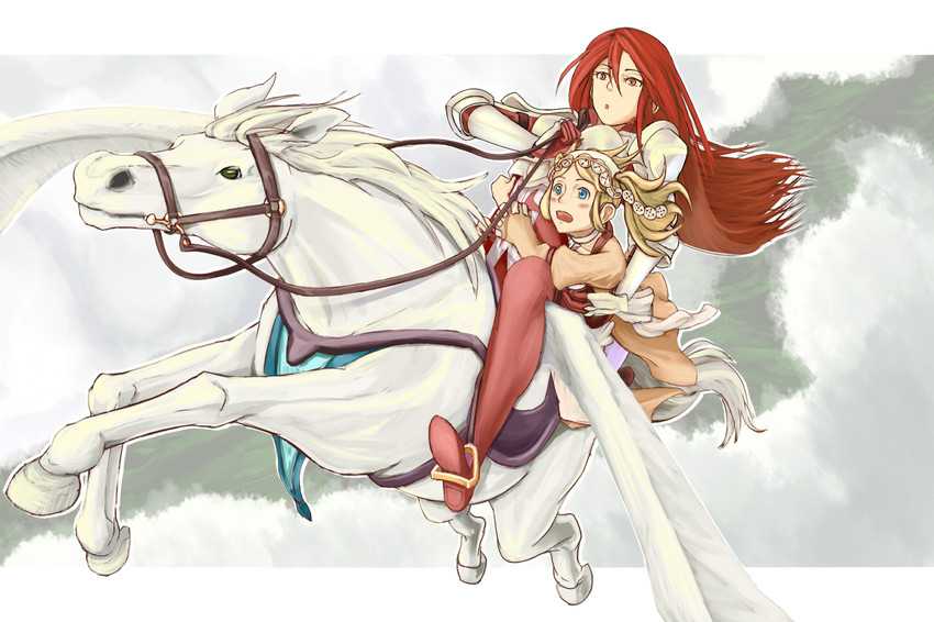 lissa and cordelia (fire emblem and 1 more) drawn by nonji_(sayglo_halo)