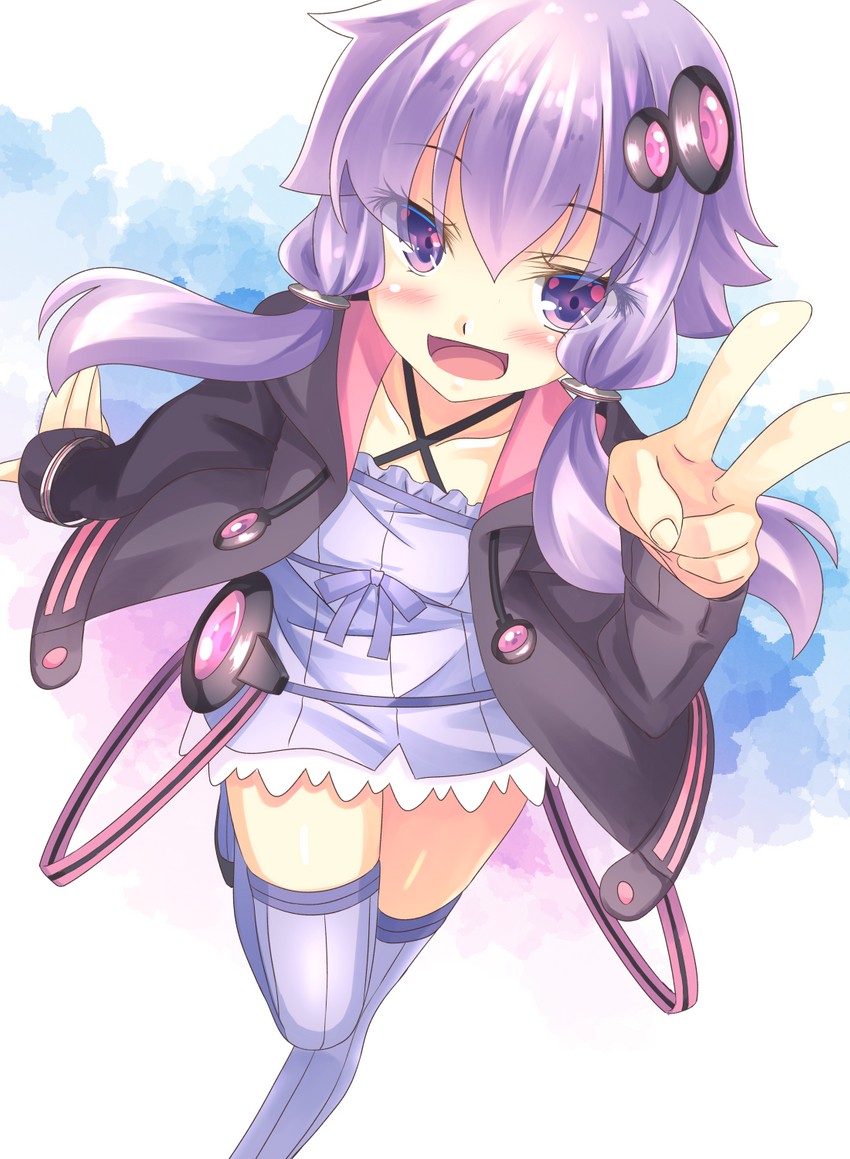 yuzuki yukari (vocaloid and 1 more) drawn by sumikaze