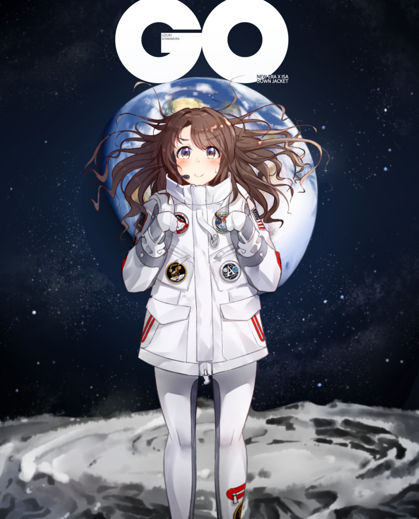 shimamura uzuki (idolmaster and 2 more) drawn by shirosaba
