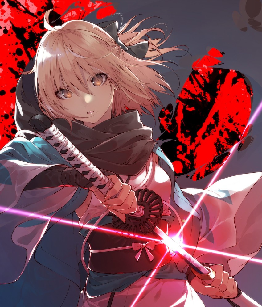 okita souji (fate and 1 more) drawn by kuwashima_rein