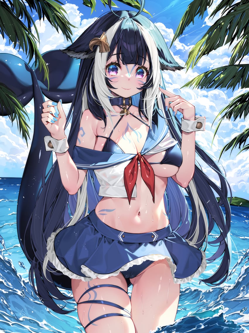 shylily (indie virtual youtuber) drawn by waterring