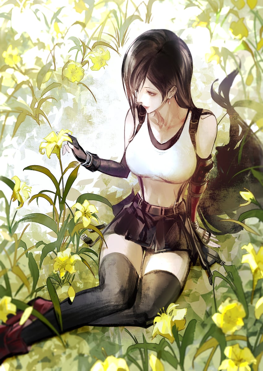 tifa lockhart (final fantasy and 2 more) drawn by ow8913596238989