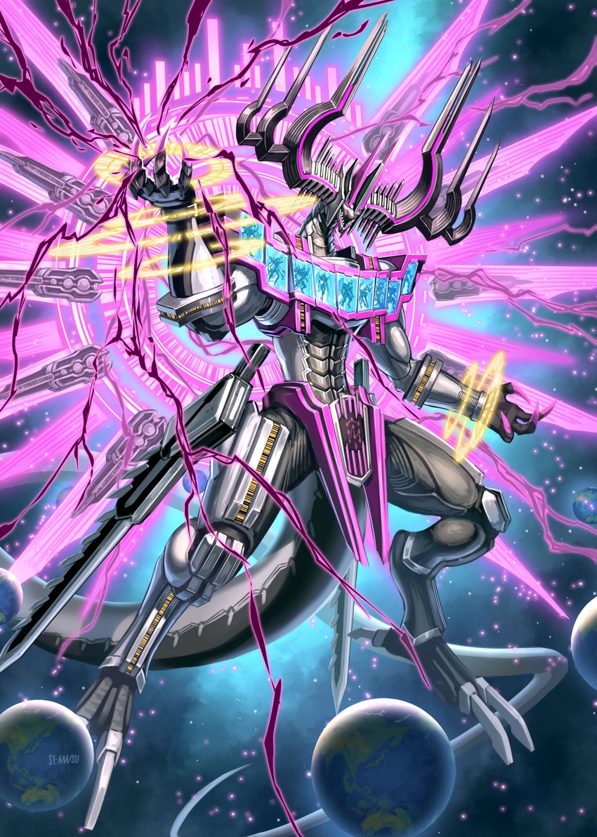 kamen rider decade and kamen rider decade complete form (kamen rider and 1 more) drawn by sennsu