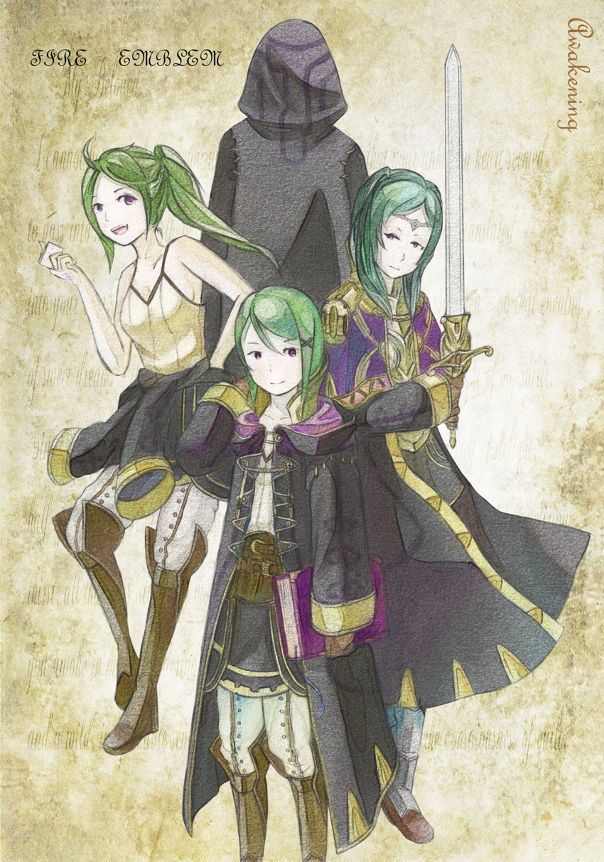 female robin (fire emblem and 1 more) drawn by jenif