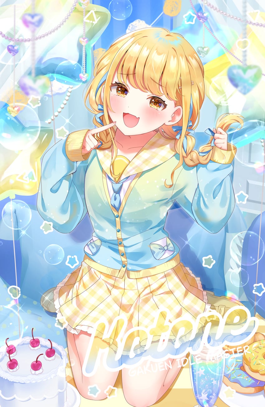 fujita kotone (idolmaster and 1 more) drawn by umishima_rinta