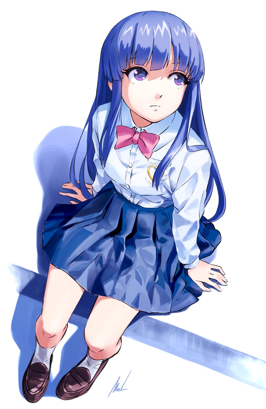 furude rika (higurashi no naku koro ni and 1 more) drawn by mac_naut