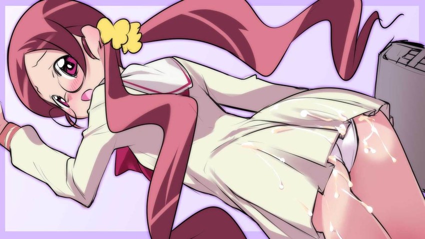 hanasaki tsubomi (precure and 1 more) drawn by hikage_eiji