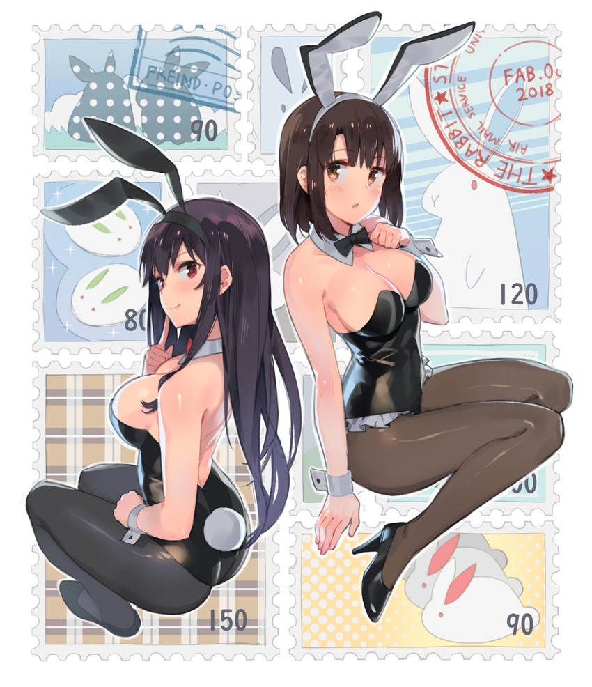 katou megumi and kasumigaoka utaha (saenai heroine no sodatekata) drawn by ddal