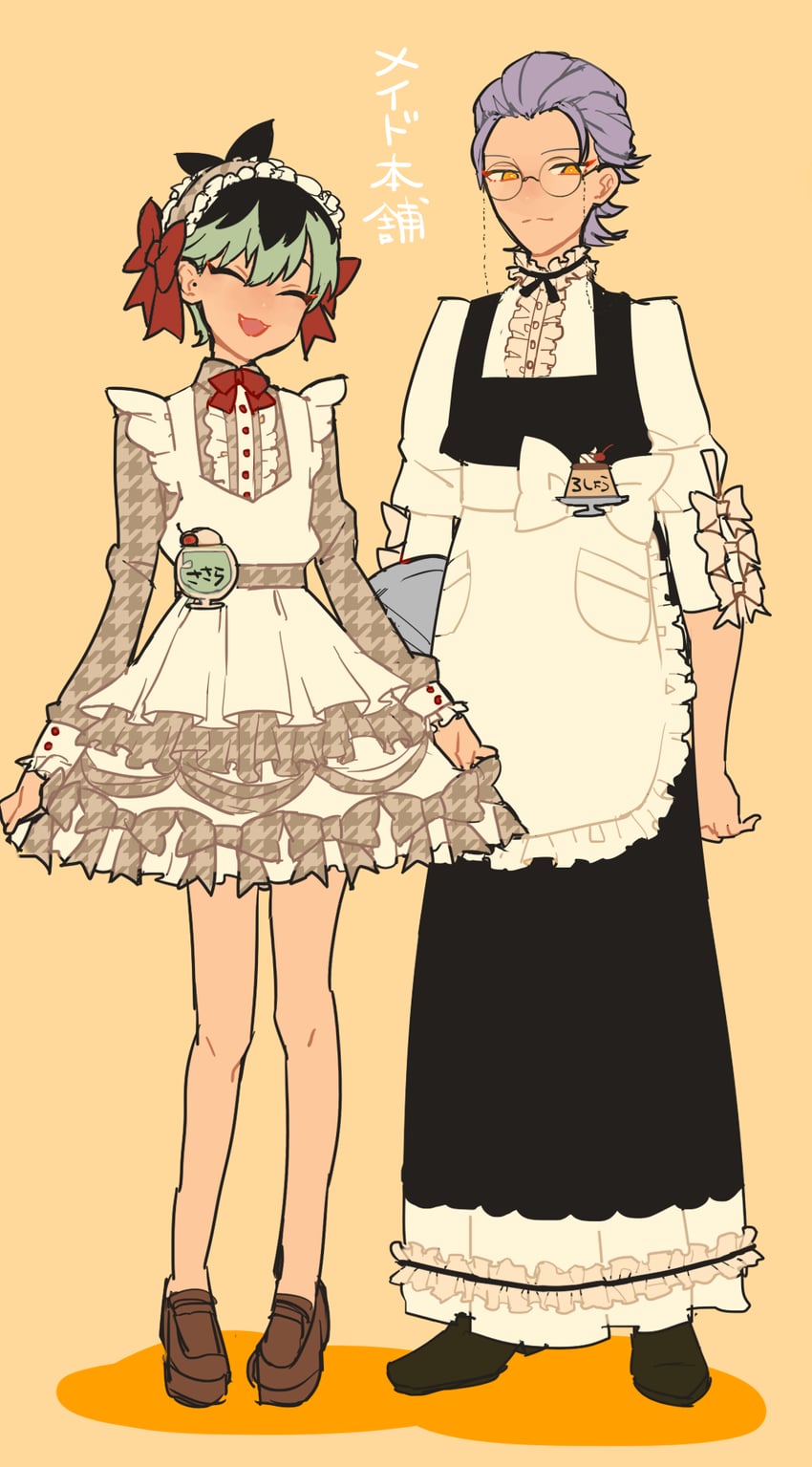 nurude sasara and tsutsujimori rosho (hypnosis mic) drawn by seu_tsu