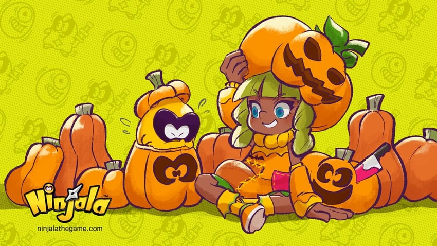 gumchi and emma (ninjala and 1 more) drawn by rianti-wong