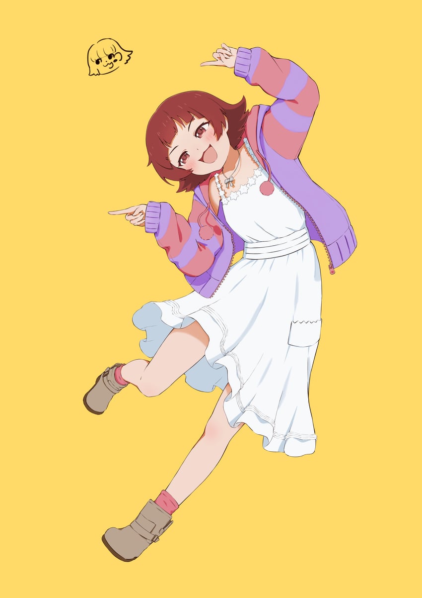 nonohara akane (idolmaster and 1 more) drawn by zephda