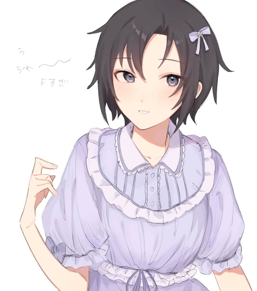 kikuchi makoto (idolmaster and 2 more) drawn by migiue_i