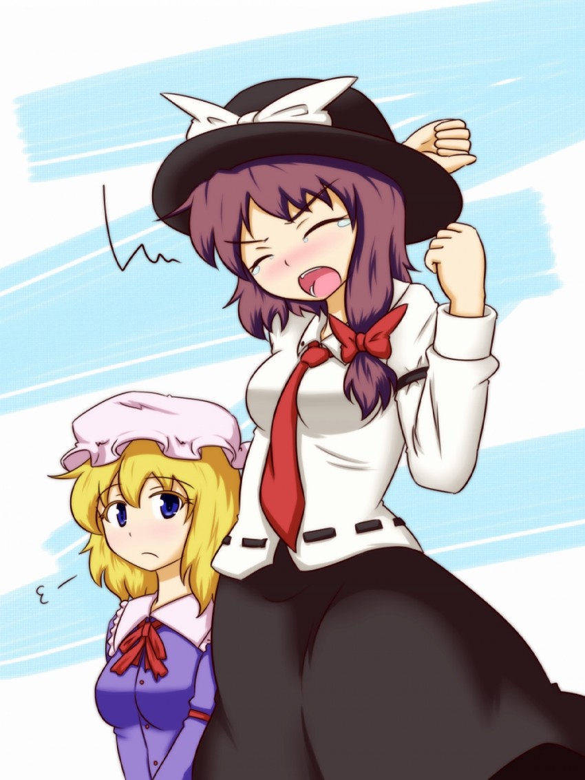 usami renko and maribel hearn (touhou) drawn by konokiya