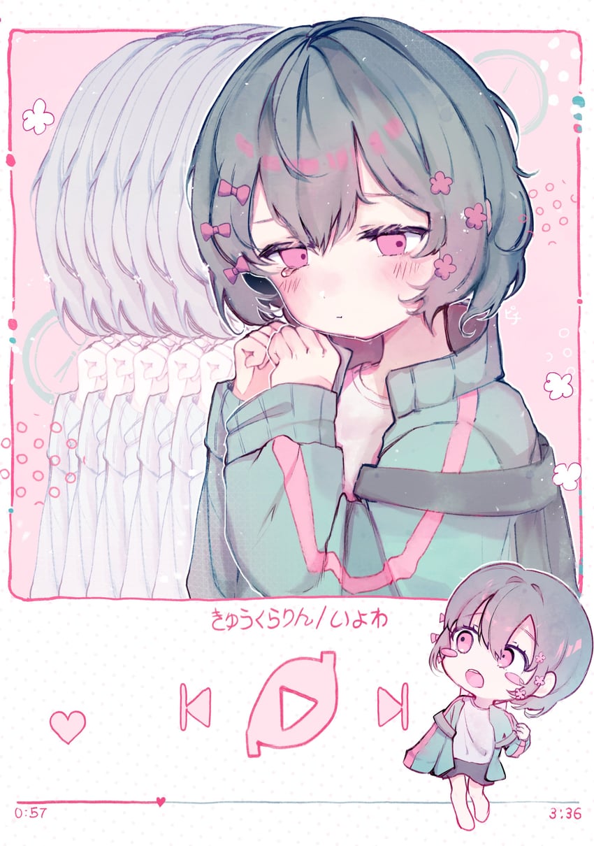 kurari-chan (cevio and 2 more) drawn by peach5828