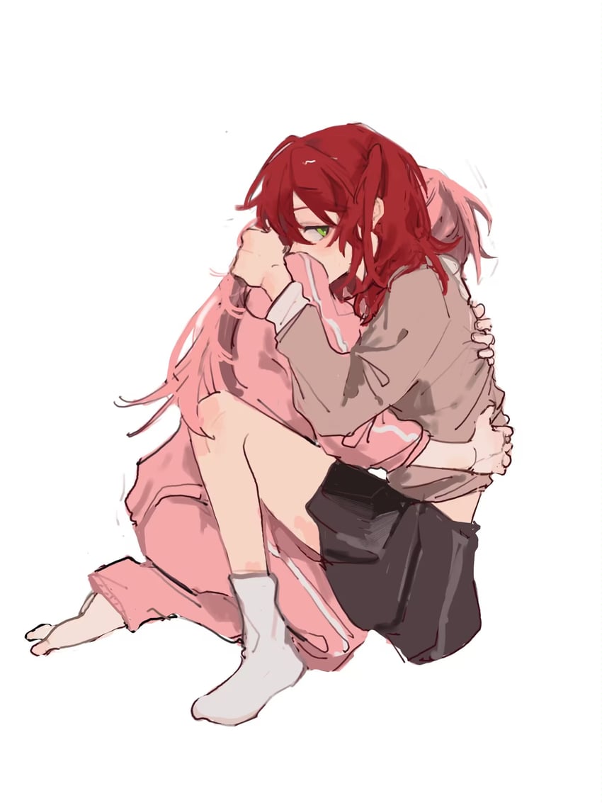 gotoh hitori and kita ikuyo (bocchi the rock!) drawn by lingyi