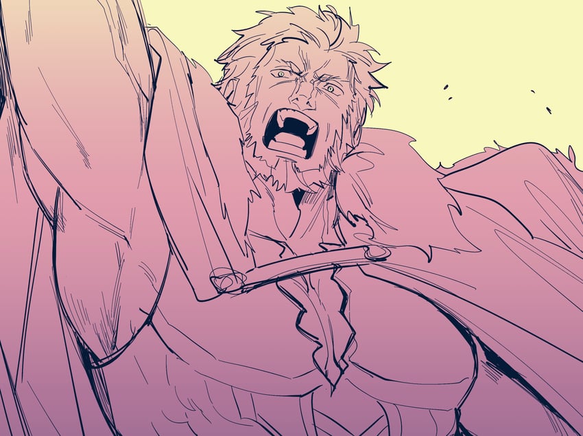 iskandar (fate and 1 more) drawn by halorane