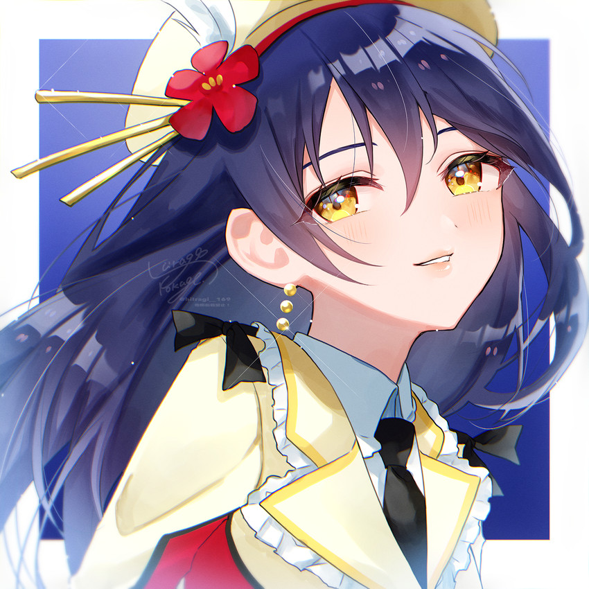 sonoda umi (love live! and 1 more) drawn by yuuyu_(moco20111115)