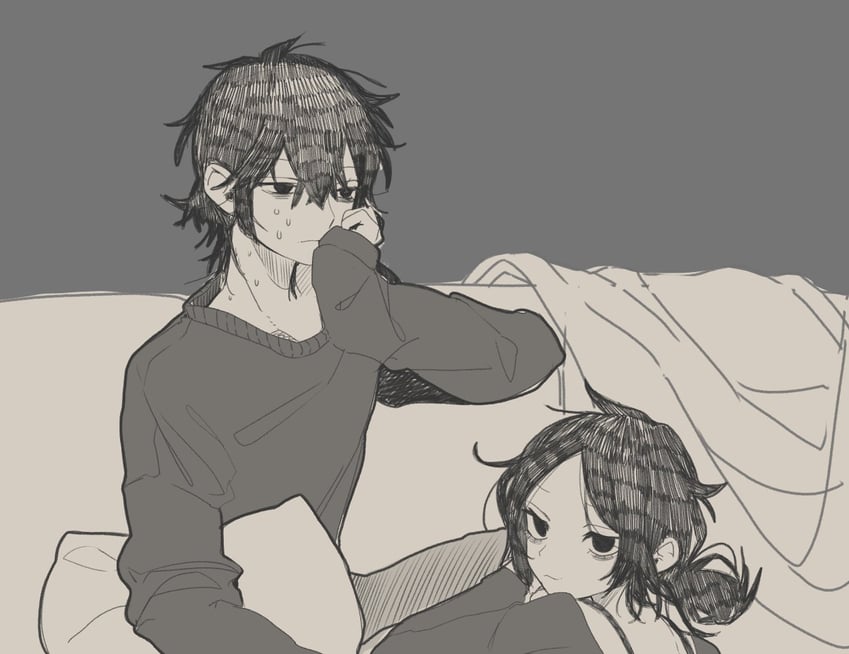ashley graves and andrew graves (the coffin of andy and leyley) drawn by amanogawa_shiina_(artist)