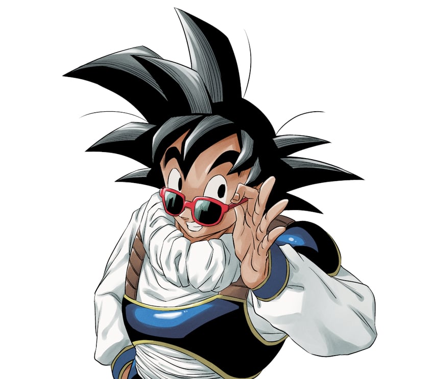 son goku (dragon ball and 1 more) drawn by rom_(20)