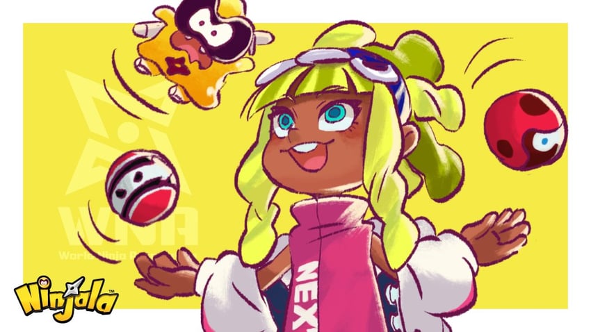 gumchi and emma (ninjala and 1 more) drawn by rianti-wong