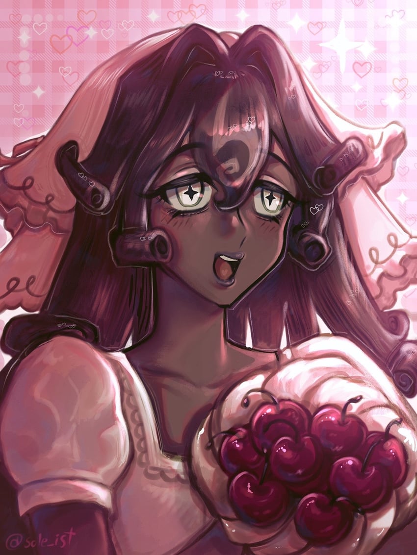 black forest cookie (cookie run and 1 more) drawn by i_(taiyo_1710)