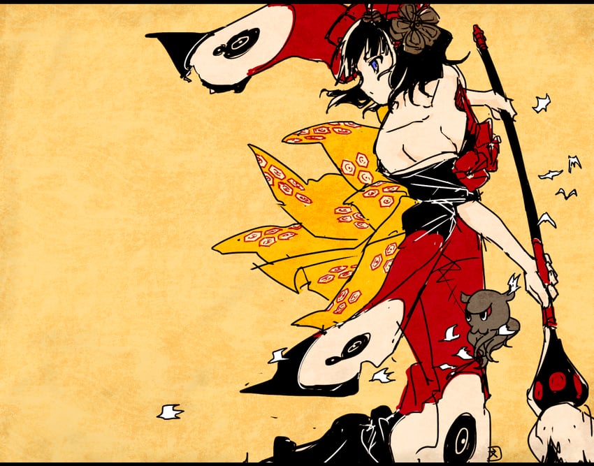 katsushika hokusai and tokitarou (fate and 1 more) drawn by bunkoxo