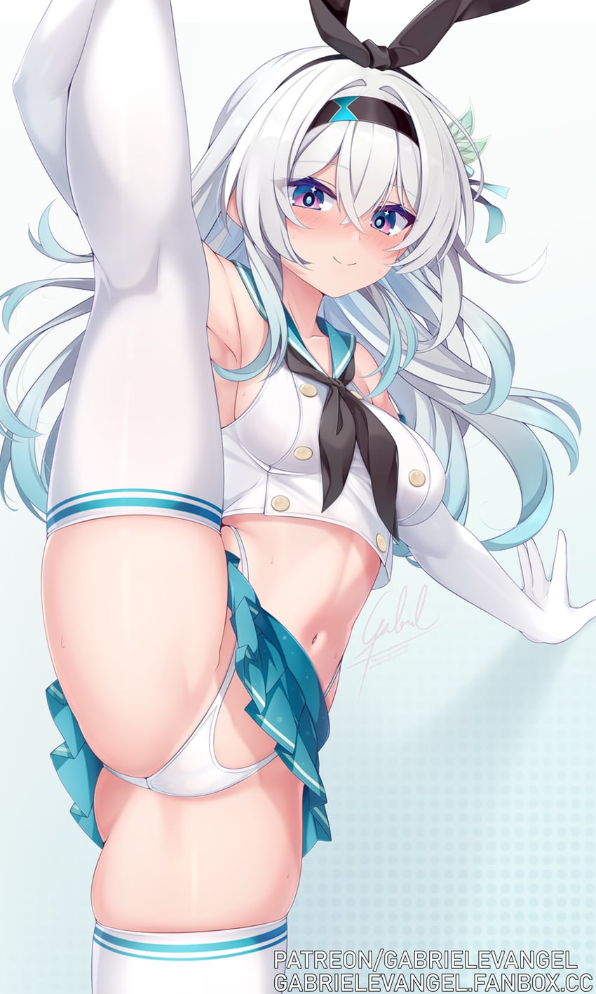 shimakaze and firefly (kantai collection and 2 more) drawn by gabriel_evangel