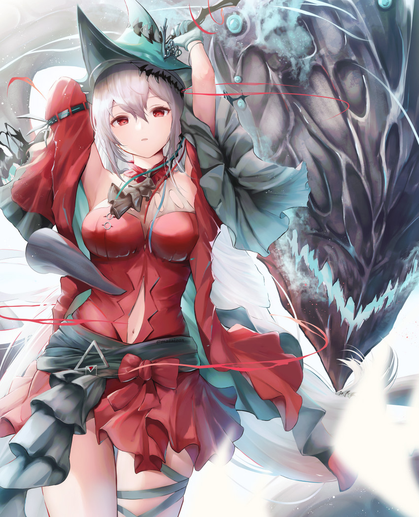 skadi, skadi the corrupting heart, and seaborn (arknights) drawn by masai_no_senshi