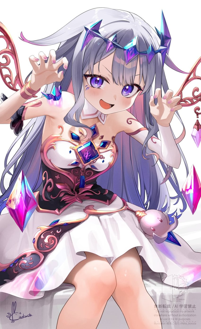 koseki bijou (hololive and 1 more) drawn by kito_koruta
